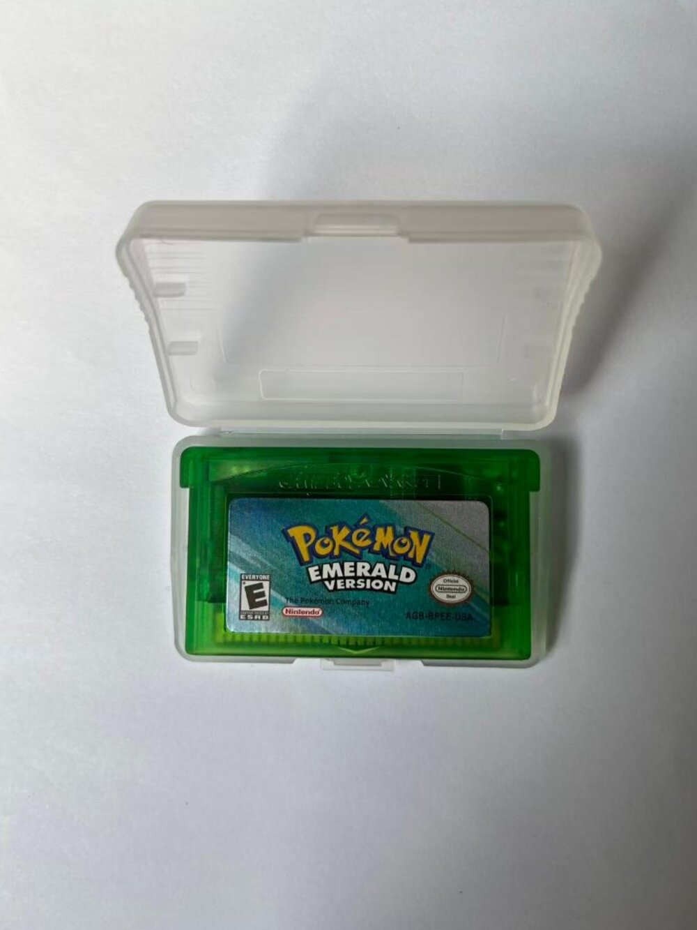 Pokemon Emerald Version GBA USA Excellent Condition Tested & Working